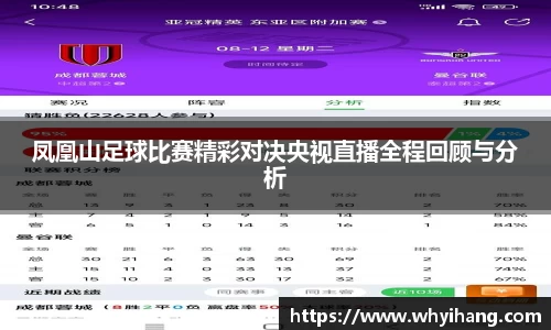 凤凰山足球比赛精彩对决央视直播全程回顾与分析